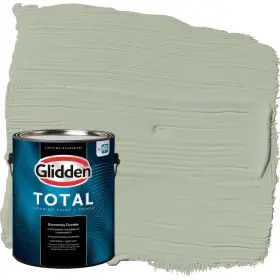 Ppg1124-4 Glidden 397553 Total Interior Wall Paint And Primer All-in-one Light Sage/green Eggshe