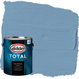 Ppg1159-4 Glidden 397553 Total Interior Wall Paint And Primer All-in-one Walden Pond/blue Eggshe