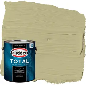 Ppg1114-4 Glidden 397557 Total Interior Wall Paint And Primer All-in-one Cress Green/green Semi-