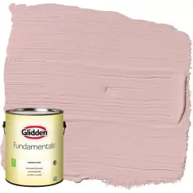 467869 Glidden Inch Fundamentals Interior Paint Rose Hip/ Pink Eggshell 1 Gallon