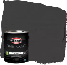 Glidden 689852286437 Interior Paint Primer Black/black Magic One Coat Flat 1-gallon