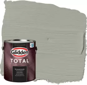 Glidden 696567962907 Total Exterior Paint And Primer All-in-one Hot Stone/greige Satin 1 Gal