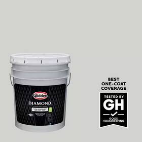 Glidden Diamond 445028448442 5 Gal. Ppg1009-2 Tornado Eggshell Interior Paint With Primer