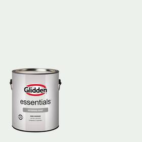 Glidden Essentials 445031117182 1 Gal Ppg1137 Spring Rain Flat Interior Paint 1e