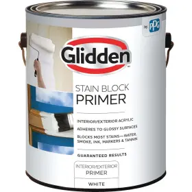 Glsbie60wh Glidden Glsbie60wh/01 Stain Block Primer Interior/exterior 1 Gallon