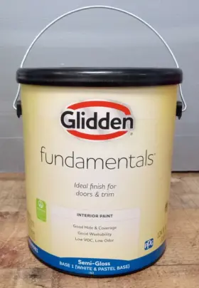 Ppg1060-1 Glidden Winter Peach - Fundamentals Interior Paint Semi-gloss 1 Gal
