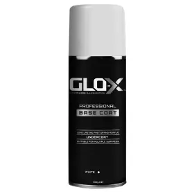 Glo-x 351694000137 Base Coat White For Ultimate Glow Power Green Or Aqua Spray Paint