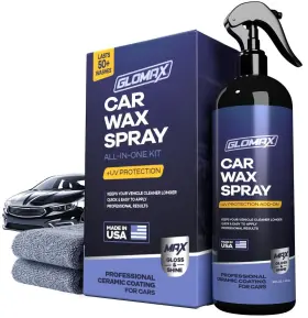 Gm-101 Glomax Car Wax Spray And Ceramic Coating For Cars With Added Uv Protection 16 Oz -