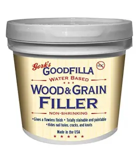 Goodfilla 095225746710 Ebony 1 Gallon 13.5lbs Wood And Grain Filler
