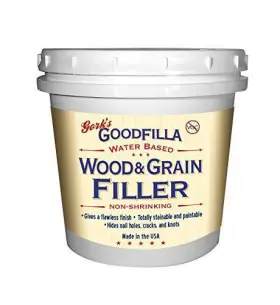 Wal2 Goodfilla Water-based Wood And Grain Filler - Walnut 1 Quart By