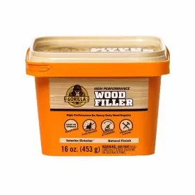Gorilla 052427016294 All Purpose Wood Filler 16 Ounce Tub Natural Pack Of 1