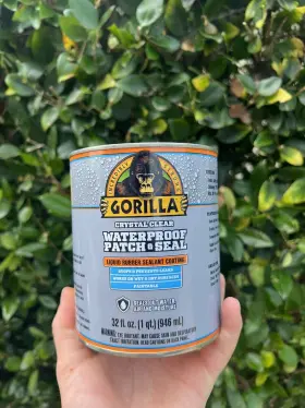 105341 Gorilla Patch And Seal Liquid Water-proof Clear 32 Oz