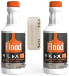 Grandproducts Art Bundles 810008425275 Floetrol Pouring Medium For Acrylic Paint 1 Quart Bottles 2-pack Flood