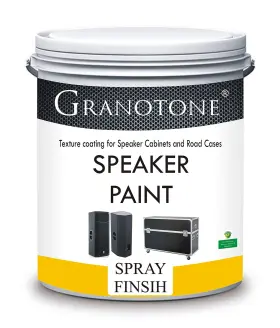 Gra-spray-01 Granotone Spray Grade Speaker Paint Black Texture Coating For Cabinets Road Ca