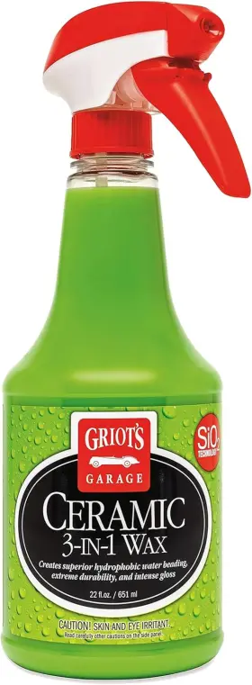 10978 Griots Garage Griot S Ceramic 3-in-1 Wax Sio2 Spray For Cars Trucks And Rv Protection