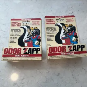 Guardsman 023494020118 Vintage Odor Zapp Paint Additive Reduce Odors Lot Of 2 Rare Htf