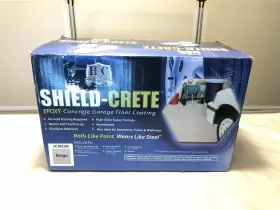 20.102500 H&c Shield-crete Epoxy Garage Floor Coating 1 Car Kit Beige 250 Sq Ft