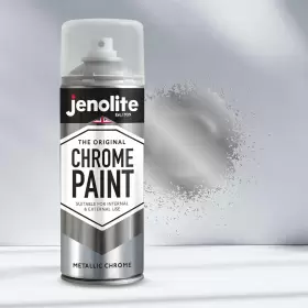 89095 H.solomon Jenolite Chrome Spray Paint Smooth Finish - Multi Surface Suitable