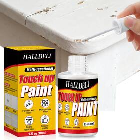 Halldeli Dgnxbqa6-bs-us-li White Touch Up Paint Multi Surface Pen For Wall Door Cabine