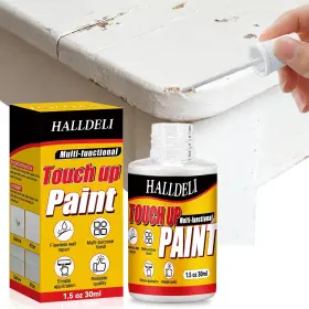 Dgnxbqa6-bs-us-li Halldeli White Touch Up Paint Multi Surface Pen For Wall Door Cabine