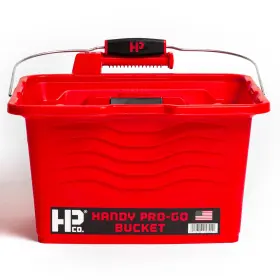 4300-ct Handy Paint Pail Products Pro-go Bucket And Tool With Brush Holder Th