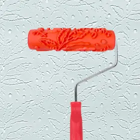 Us-fba-eg311t Hanroy 7ftft Patterned Paint Roller For Wall Decoration Classic Brick Embossing