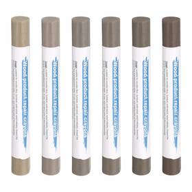 Harfington Hta241202hh000023 Wood Filler Sticks 6 Colors Wooden Wax Touch Up Tech Woods Series