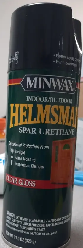 33250000 Helmsman Minwax High-gloss Clear Spray Polyurethane 11.5 Oz