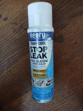 Henry He880w025 880 Tropi-cool Silicone Spray Sealer - White Liquefied Gas 14.1 Oz Canister