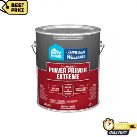 Hp5474402-16 Hgtv Home Sherwin-williams Oil Power Primer Extreme Interior/exterior White 1 Gal