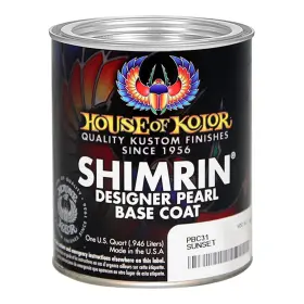 C2c-pbc31 House Of Kolor 806298002876 Shimrin Designer Pearls Sunset Basecoat Quart