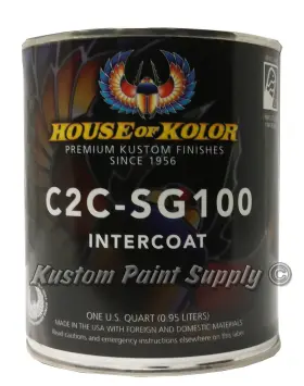 C2c-sg100 House Of Kolor 806298350328 Shimrin Intercoat Clear 1 Quart