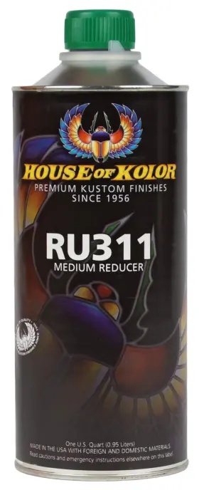 Ru311 House Of Kolor 806298353329 1 Quart Reducer / Thinner Ru 311 Hok