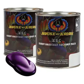 Hokc2ckbc01q01-2 House Of Kolor Shimrin Kandy Basecoats Easy To Use Low-film Basecoat Fast Coverage And High