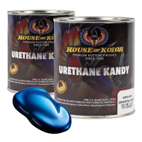 Uk04-q01 House Of Kolor Urethane Kandy 2 Quarts Oriental Blue