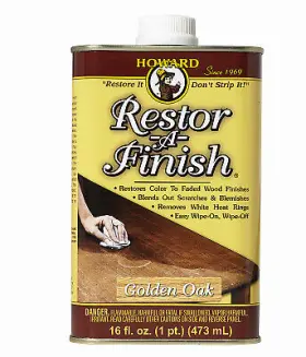 Rf3016 Howard Restor-a-finish Wood Finish Golden Oak 16 Oz. - Quantity 1
