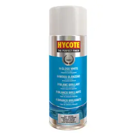 Xuk032 Hycote Fast Drying Aerosol White Spray Paint For Metal And Rigid Plastic Surf