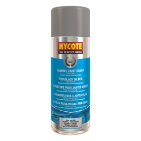 Xuk402 Hycote Fast Drying Aerosol Wheel Spray Paint Silver 13.5 Oz