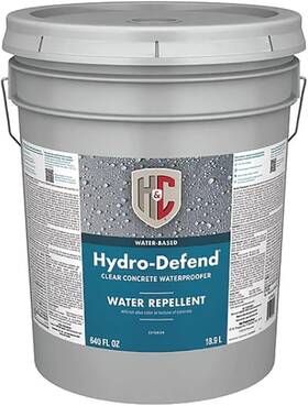 Hydro-defend 035777242421 H&c 50.154155-20 Hydro-defend Water-based Concrete And Driveway Protector Clear 5