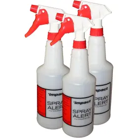 Impact Products 729661106578 5024ss Alert System Spray Bottles 24oz 11-inch X3.5-inch 3/pk Natural
