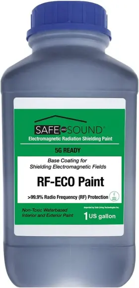Inc. 313104789734 Safe And Sound Rf-eco 5g Shielding Paint - 1 Us Gal Inc