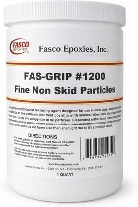 Inc. 445040775786 Non-skid Paint Additive - Quart For 5 Gallons Fine Anti-slip Particles Fas-gri