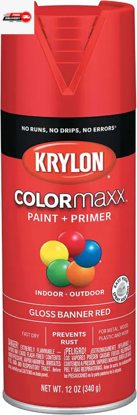 K05503007 Industrial Products Group 445000839817 Colormaxx Spray Paint And Primer For Indoor/outdoor Use Gloss