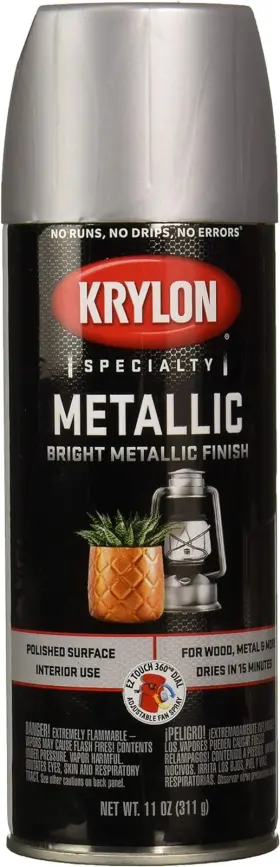 K01403777 Industrial Products Group 11 Oz General Purpose Metallic Dull Aluminum Spray Paint
