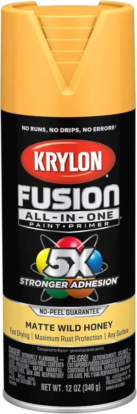 K02765007 Industrial Products Group Fusion All-in-one Adhesive Spray Paint For Indoor/outdoor Use 12 Oz Wild Hone