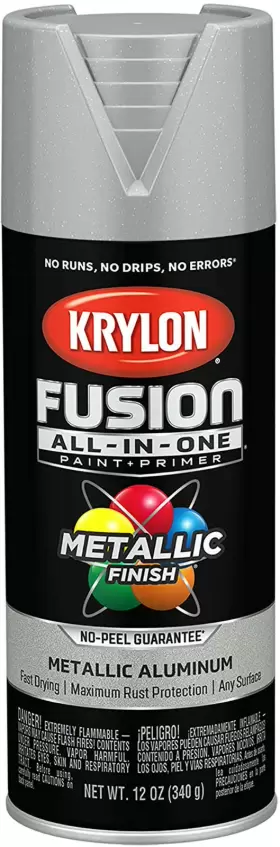 K02766007 Industrial Products Group All-in-one Adhesive Spray Paint Indoor/outdoor Use 12 Oz Aluminum