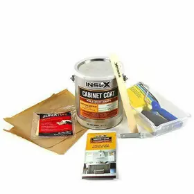 Cc5501099-1k Insl-x 023906405212 Cabinet Coat Enamel Satin Sheen Paint 1 Gallon Kit White
