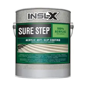 Su030809a-01 Insl-x 023906405373 Sure Step Acrylic Anti-slip Coating Paint 1 Gallon Gray Pe