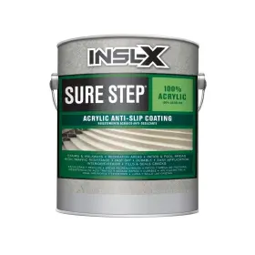 1023248 Insl-x 023906752750 1 Gal Sure Step Flat Light Gray Water-based Anti-slip Coating