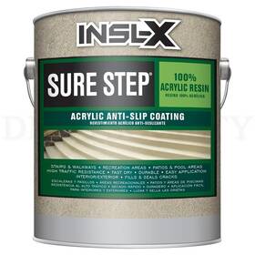 Insl-x 023906822880 Insl-x Sure Step Acrylic Anti-slip Paint Knight Gray 1 Gallon